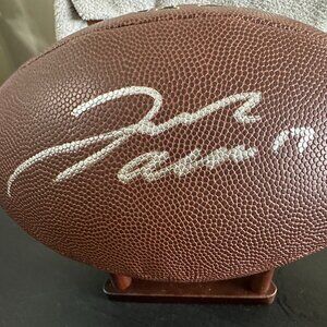 Josh Allen signed full-size Buffalo Bills autographed Wilson football w/COA 889